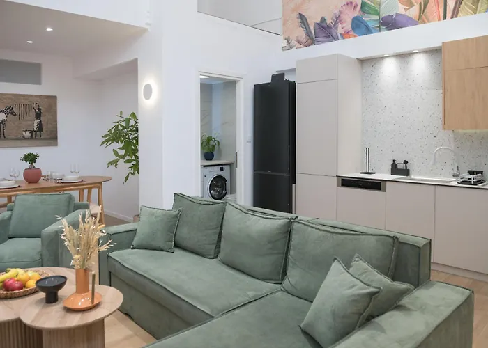 Hanim 2br Loft - Garden & Indoor Parking Apartament Chania (Crete)